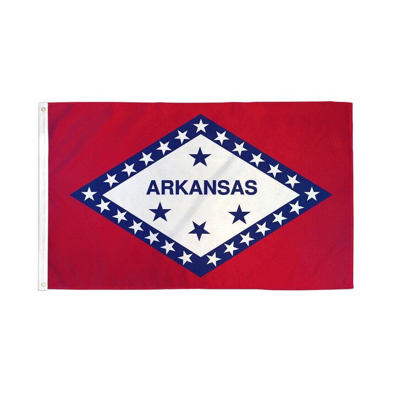 Arkansas Flag 3x5ft House Flag US State Flag AR Flag