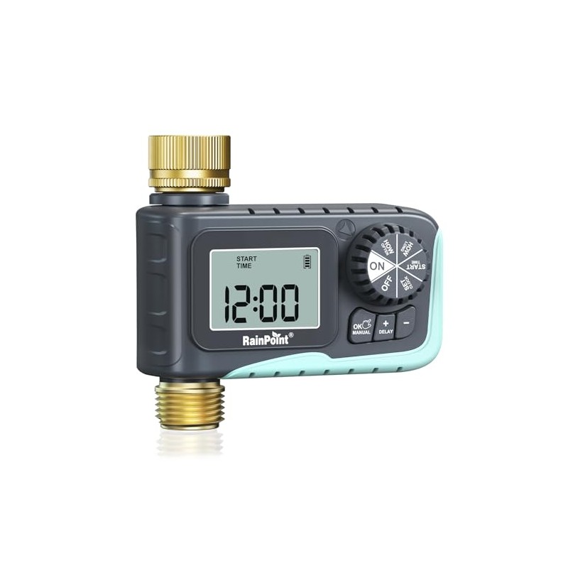 Programmable Sprinkler Timer for Garden Hose, Automatic Digital Control