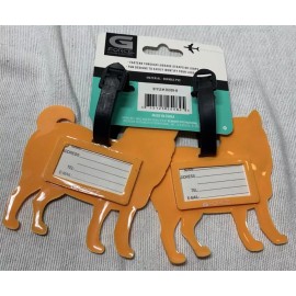 G Force Luggage Tags (2) HUSKY BANDANA  NIP