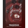 STRICH Polyphonic Octave Guitar Pedal,Digital 3-Mode Octave Shifter with Top/Both/Bottom