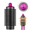 Midsize Round Volumizing Brush Attachment for Dyson Airwrap,Hair care styler，Rose