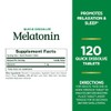 Comprimidos de melatonina Nature's Bounty, 3 mg, 120 unidades