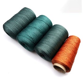 Garneck 1 Roll Repair Line for Fishing Nets Camping Nylon Cord Braided Fishing Line 20 lb Yarn for Repairing Fish Nets Fish Wire 832 Suffix Braid Jute Packaging Line