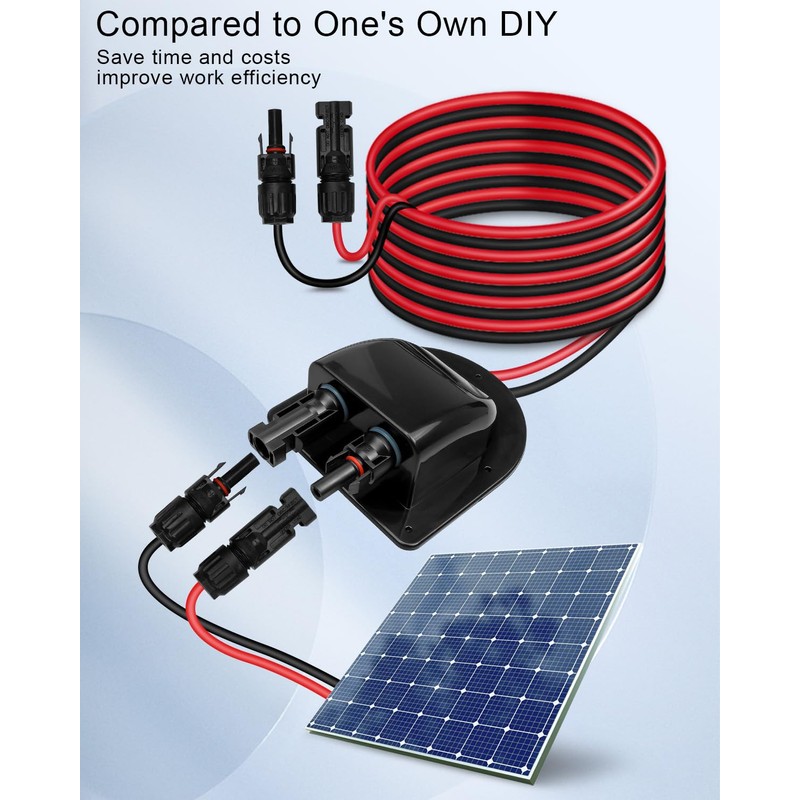TIKSCIENCE Weatherproof Solar Cable Entry Gland Entry Housing Solar Junction