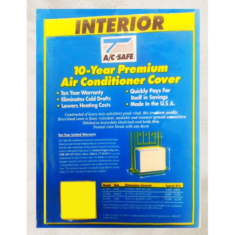 AIR CONDITIONING WINDOW UNIT SMALL INTERIOR COVER