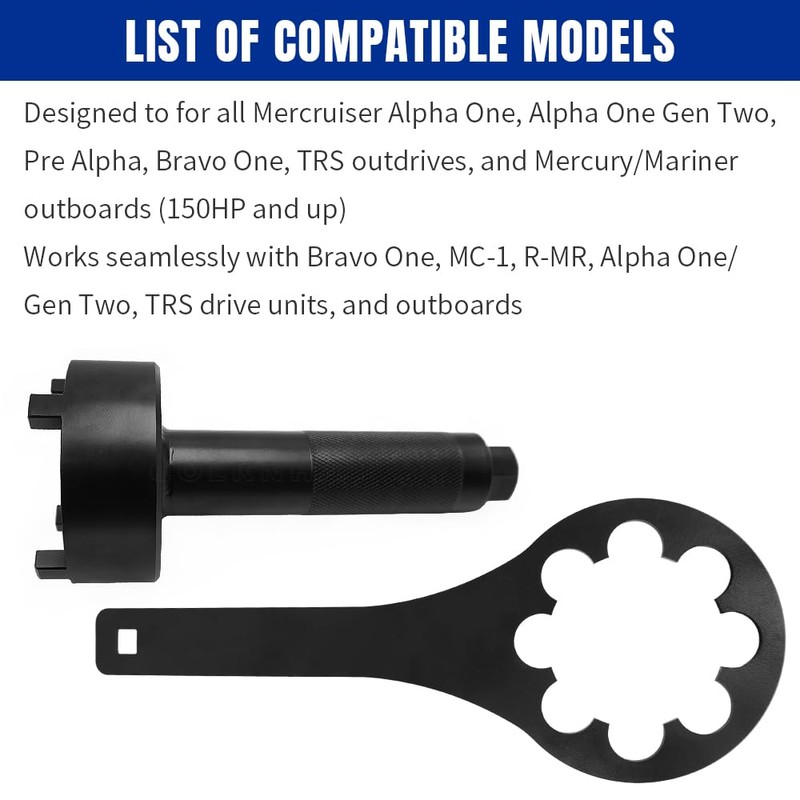 GOLKNHA Bearing Retainer Spanner Wrench & Carrier Retainer Nut Wrench