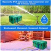 Hrensaw Medium Outdoor Electrical Box(10.6x5.5x4.5inch),IP54 Waterproof Extension Cord Cover w/6