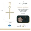 Dije Medalla Cruz Cristo Oro 10k Kilates Crucifijo + Regalo
