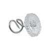Clear Heads Twist Pins,100 PCS Bed Skirt Pins Plastic Slip