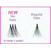Elegant Lashes Trio Flare - X-SHORT Brown Individual Lashes (Single