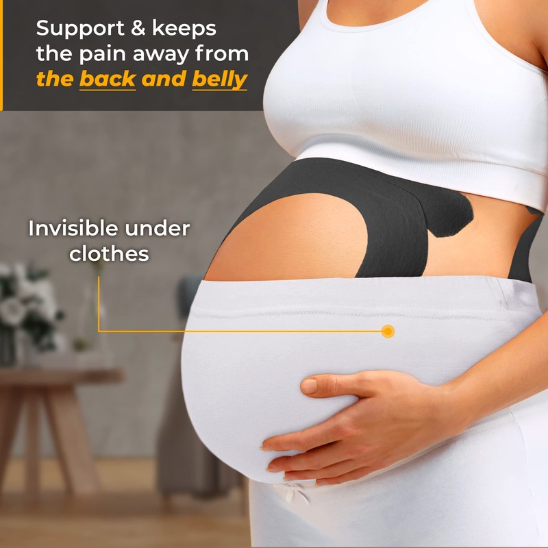 Kinesiology Tape-Incredible Support for Athletic Sports and Recovery+Free Taping Guide-Uncut