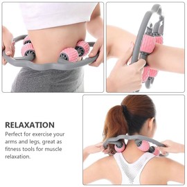 Outanaya 2pcs Rolling for Legs and Arms Ergonomic Muscle Roller for Circulation and Muscle Relaxation Portable Design for Use