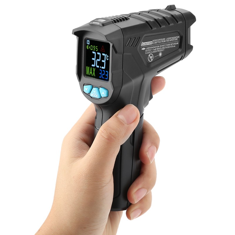 MESTEK IR01A/IR01B/IR01C LCD Display No contact Digital Infrared Thermometer