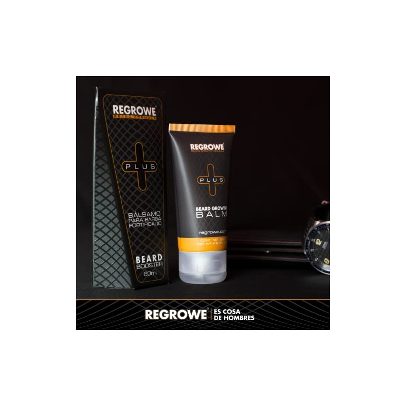 Regrowe - Bálsamo de Crecimiento de Barba Fortificado Regrowe Plus