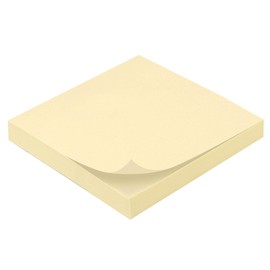 Reusable Notepad 100 Sheets 75mm x 75mm, yellow