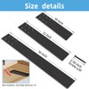 WEKIS 10 Inch Countertop Support Bracket, 3 Pack Solid Iron