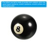 PATIKIL 2-1/16" #8 Ball Billiard Replacement Ball, 2Pcs Pool Table