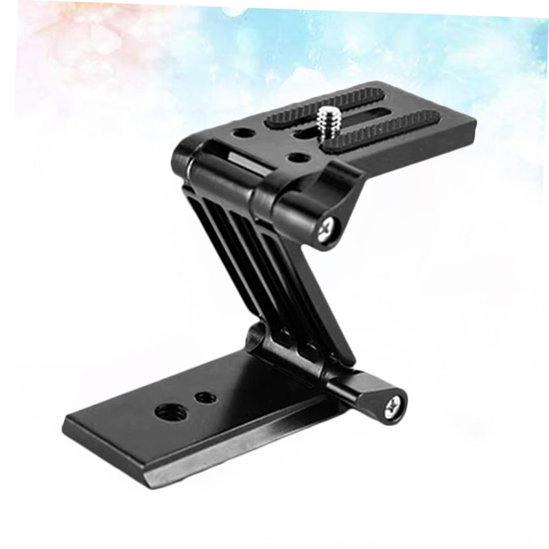 KONTONTY Z Shape Tripod Head Mounting Bracket for DSLR Cameras