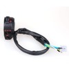 Motorcycle Left Switch, 7/8" Motorcycle Left Switch Handlebar Control Horn