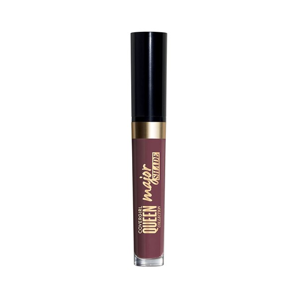 COVERGIRL Queen Collection Major Shade Matte Liquid Lipstick, Rebel, 0.11 Pound (packaging may vary)