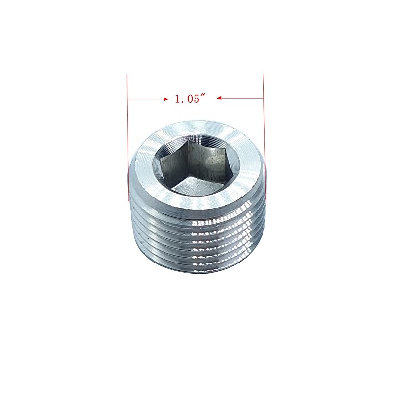 HongBoW Hardware 3 Pcs 3/4" NPT Stainless Steel 304 Internal