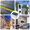 Surface-Mounted Distribution Box, 1 Row, 5 Modules, IP65 Fuse Box,