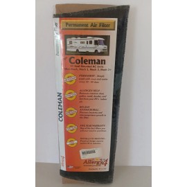 Coleman 2/pk Allergy 4 RV Camper A/C Permanent Air Filter 5” x 16” Fits Mach Roof AC
