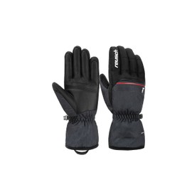 Reusch Men's Snow King Ski Gloves, Guaranteed Windproof, Extra Breathable, Softshell Gloves, Snow Gloves, Winter Gloves
