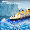 Seyaom Titanic Ship Model Building Block Sets, Micro Mini Blocks