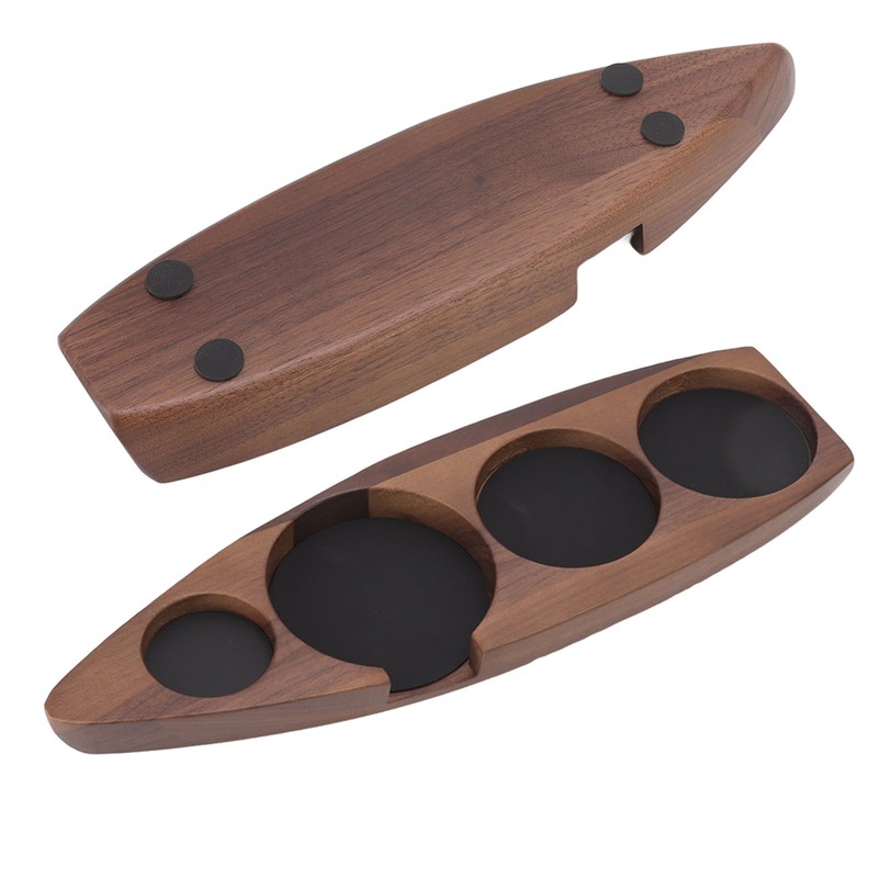 Wooden Coffee Tamper Holder Coffee Tamper Mat Stand Coffee Maker