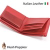 Hush Puppy HP2065 Wallet, Bifold Wallet, Coin Pocket, Lux, Cowhide