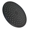 Bauen Kit Regadera Redonda 20cm Monomando Y Brazo 50cm Negro