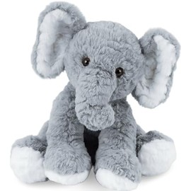 Elephant Stuffed Animals Soft Plush Toy for Girls Boys,12" Grey Soft Huggable Gifts for Birthday