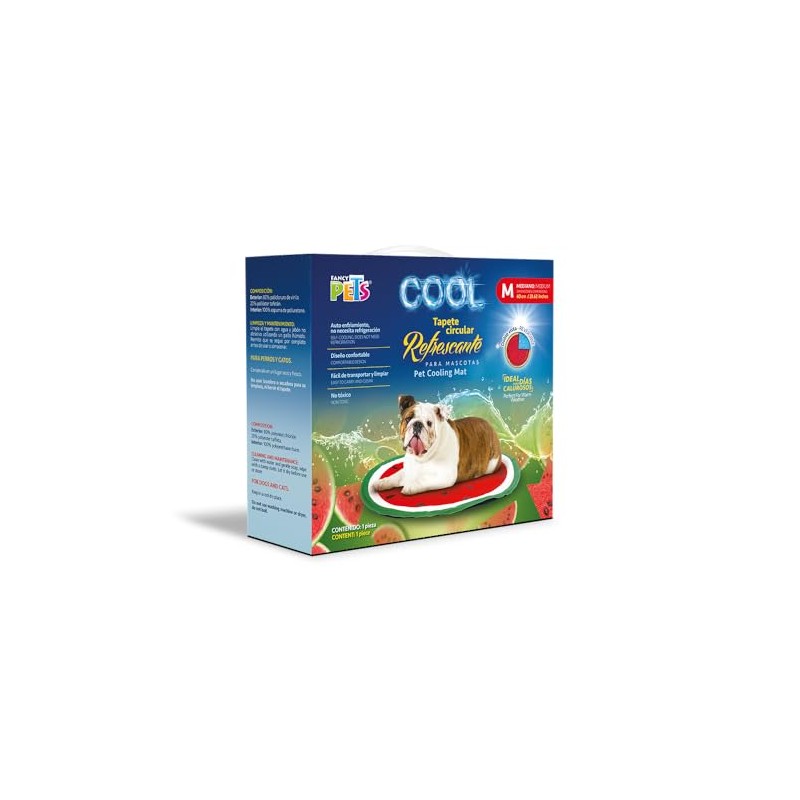 Fancy Pets TAPETE REFRESCANTE Circular Med Sandia Cool