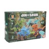 2 Sets Dinosaur Assemble Toy Develop Hand On Ability Educational