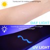 BOBISUKA Clear UV Neon Glow Eyeliner Pen, Invisible Ink White