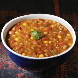 Amy’s, Vegan Hearty Spanish Rice and Red Bean Soup, Gluten Free, Made With Organic Vegetables, Canned Soup, 14.7 Oz (12 Pack)