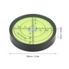 60x12mm Circular Bubble Level Spirit Bubble Level Metal Circular Bubble