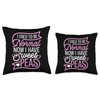 Sweat Peas Plants Live Decor Flower Seeds Gardener Throw Pillow
