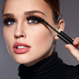 25 Tubos de Rímel Vacíos de 10 ml Botella de Pestañas Vacía de Varita Contenedor de Rímel Recargable Transparente con 4 Pipetas de Transferencia de Embudos para Aceite de Ricino y Cosméticos