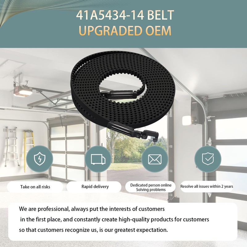 2024 Upgrade 41A5434-14 Garage Door Opener Belt Drive Replacement 41A5434-14A