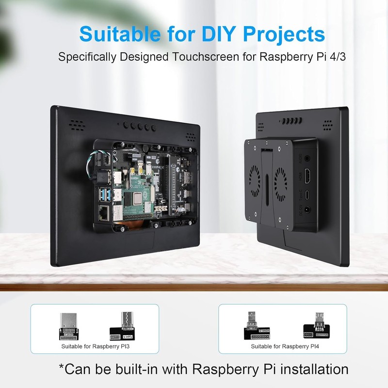 10.1 Inch Touchscreen for Raspberry Pi,5-Point 1920 * 1200 IPS