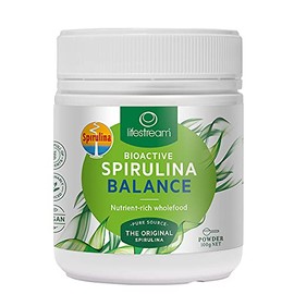 LIFESTREAM Nutrient Rich Bioactive Spirulina Balance | 100g Powder | Pure Source | from New Zealand | Detox | Immune System | Energy Boost | 500MG |