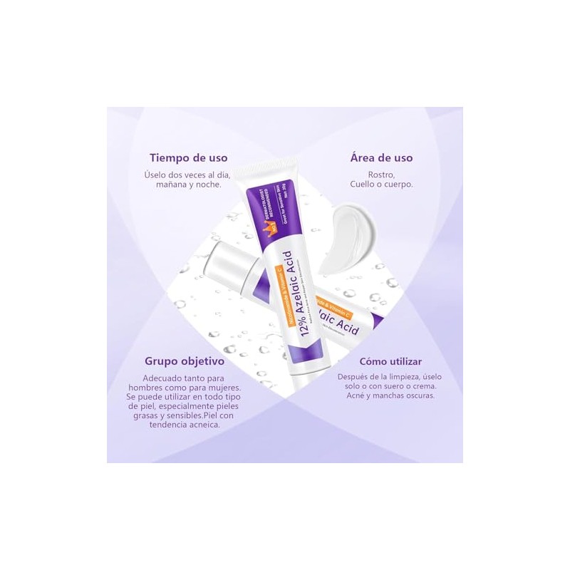 LKJRGTL Crema 3 pcs- Tratamiento Reparador y Purificante para el