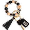 NVENF Silicone Key Ring Bracelet Bangles for Women Portable House