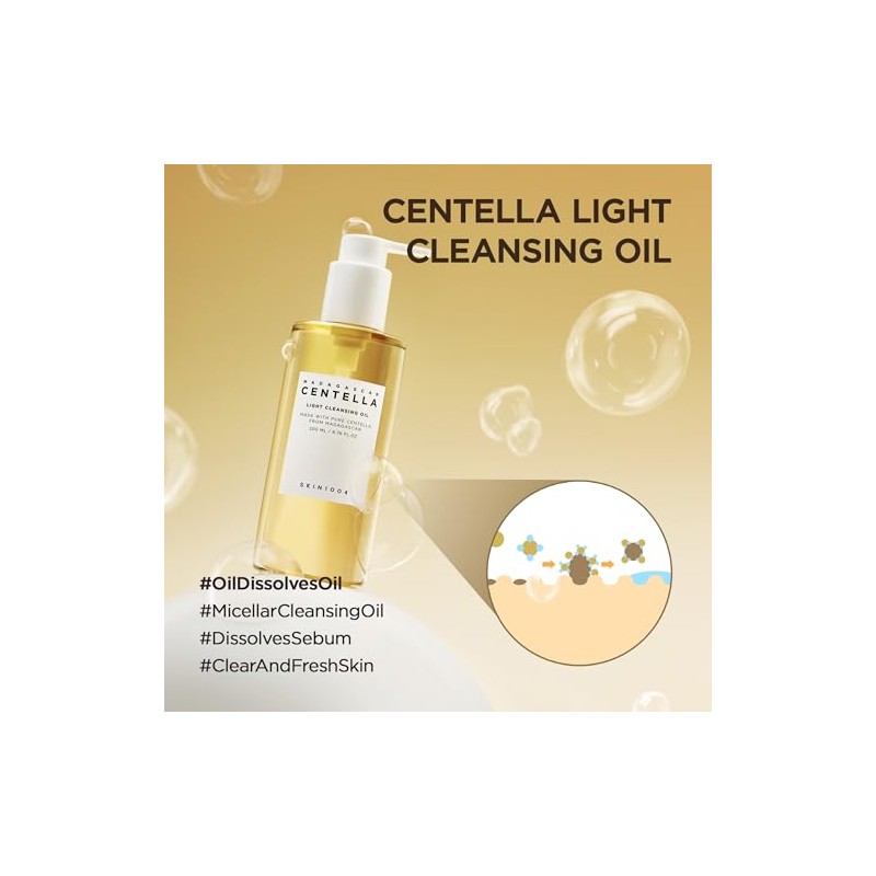Madagascar Centella Light Cleansing Oil by Skin1004 for Women -