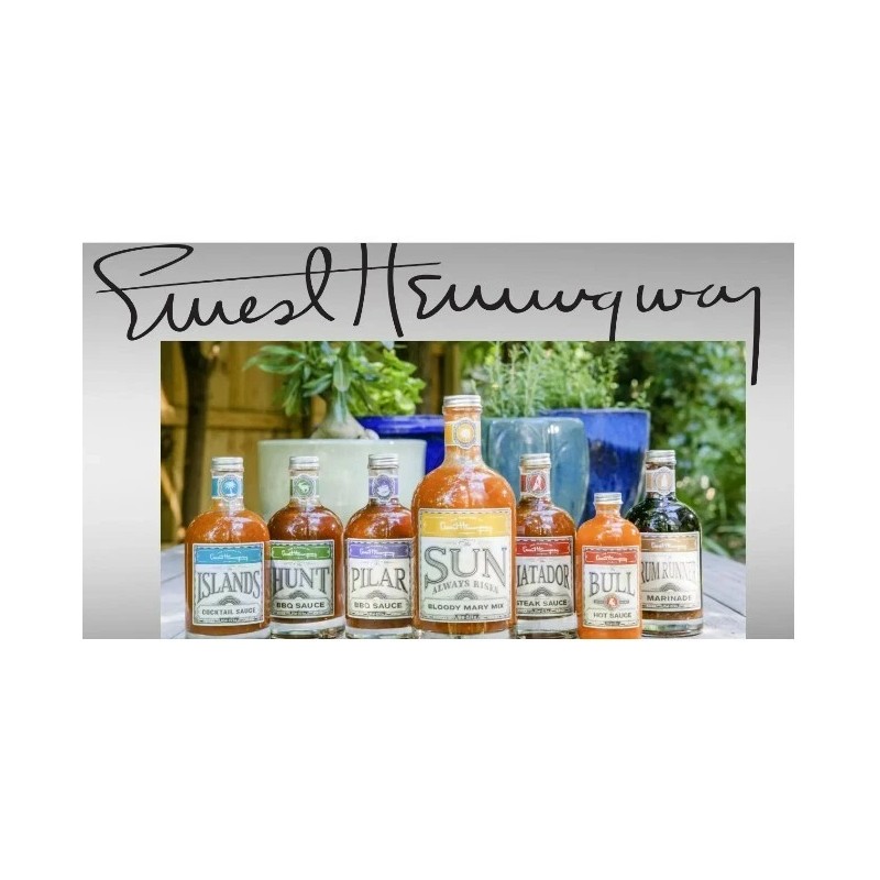 Gourmet Warehouse, Pack of 2, Hemingway "The Bull" Hot Sauce,