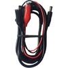 BareHill Rodent Resistant Armored Cable with Alligator Clips Compatible with