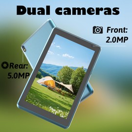 WUIUHOU 2024 Tablet, Android 12 Tablet, 7 inch Tablet, IPS Touch Screen, Quad-core, 4GB+32GB (1TB Expansion), WiFi, BT, Tablet Screen Protector, Lightweight.