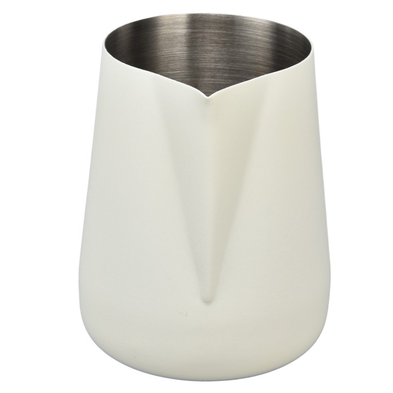 Milk Frothing Pitcher Thickened Frother Cup 450ml with Pointed Spout